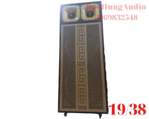 Vỏ thùng loa kéo 30 đôi đứng sơn sần chống trầy hàng đẹp, hộc mạch 19/38 thông dụng.